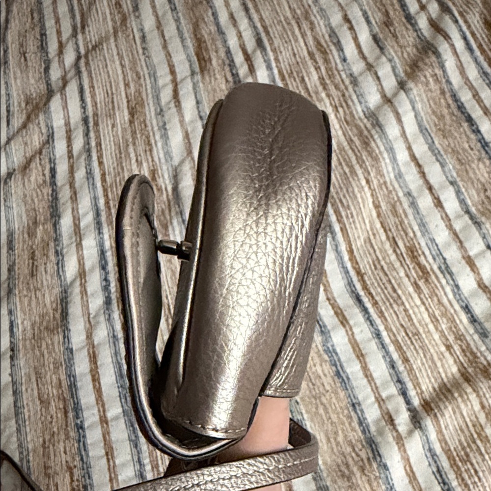 Coach Metallic Silver Crossbody Bag - Picture 8 of 13